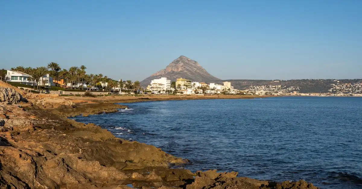 Moraira bij Alicante en Valencia