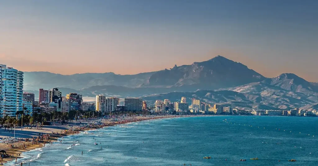 Benidorm bij Alicante en Valencia