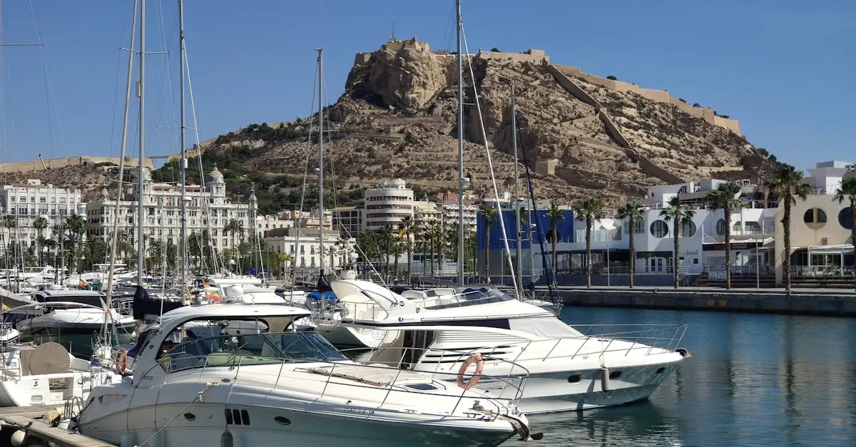 Het kasteel van Santa Bárbara in Alicante