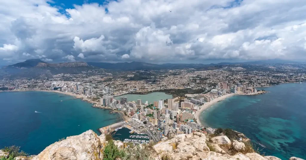 Stranden zoals Playa Arenal-Bol in Calpe